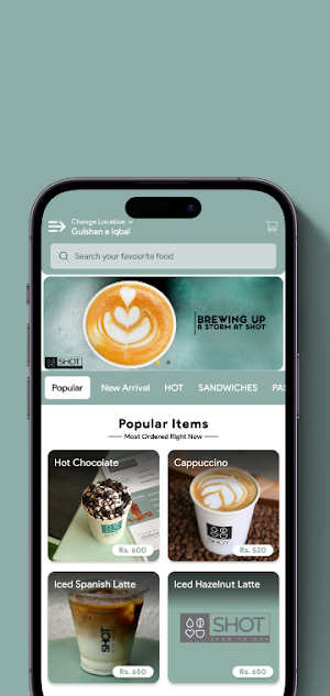 Shot Coffee Screenshot 2