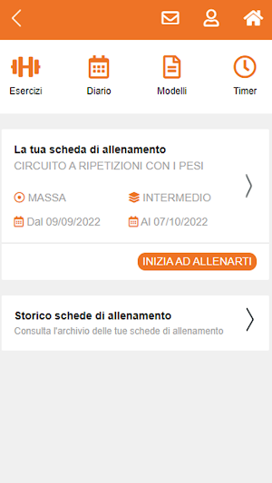 Mas Club Fitness Screenshot 1