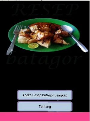 Aneka Resep Batagor Lengkap Screenshot 0