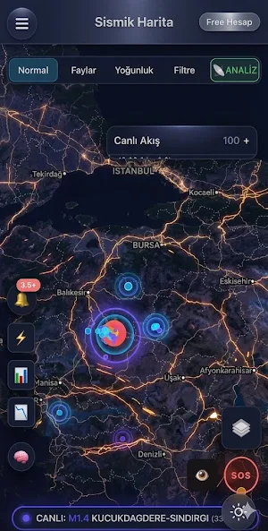 Deprem Risk Haritası Pro Screenshot 0