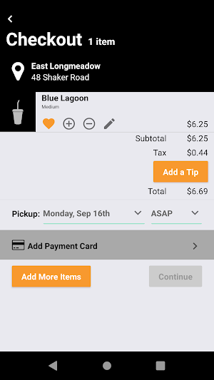 MMS Juice Bar Screenshot 3