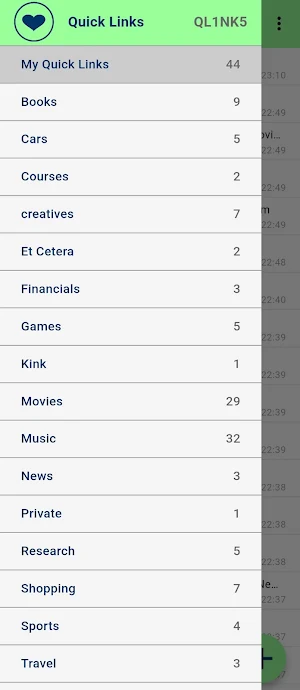 QuickLinks App Screenshot 0