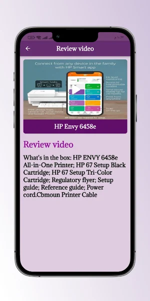 HP Envy 6458e app Guide Screenshot 3