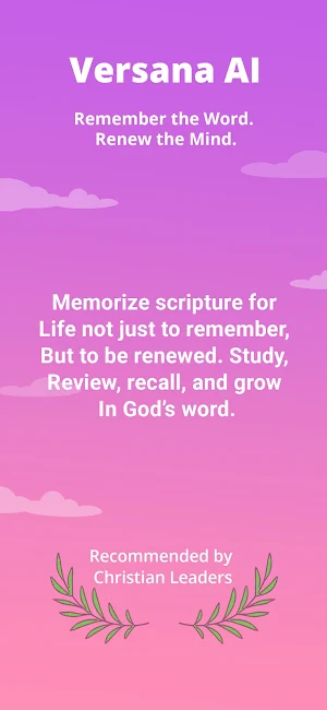 Versana AI- Bible Verse Memory Screenshot 0