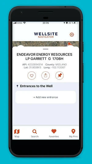 Wellsite Navigator Screenshot 3