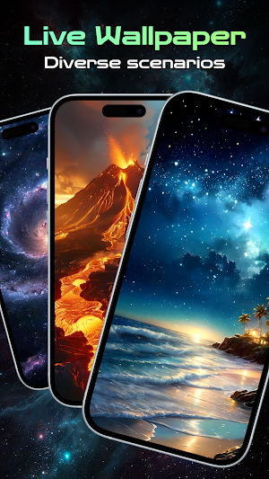 Live Wallpaper - 3D Wallpapers Screenshot 3