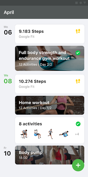 Code Green Fitness Screenshot 1