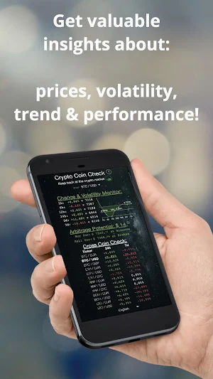 Crypto Coin Check - Free Price & Arbitrage Tracker Screenshot 3