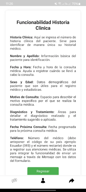 Historia Clinica Screenshot 2