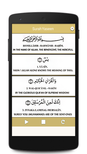 Surah Yaseen MP3 Audio Offline Quran Screenshot 3