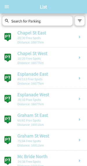 Bass Coast Parking Screenshot 3