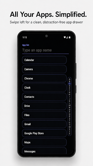 Minimal Phone: Focus Launcher Screenshot 3