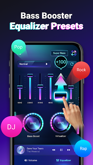 Volume Booster Bass Equalizer Screenshot 3