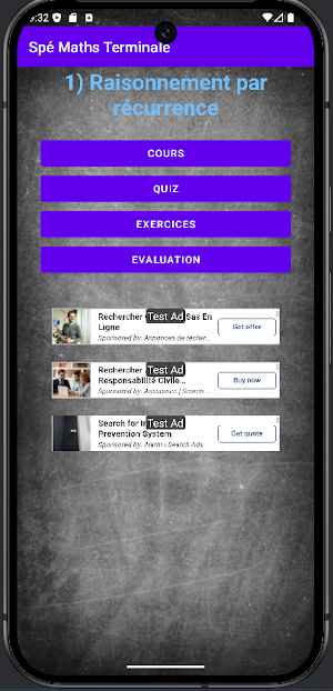 Spé Maths Terminale Screenshot 2