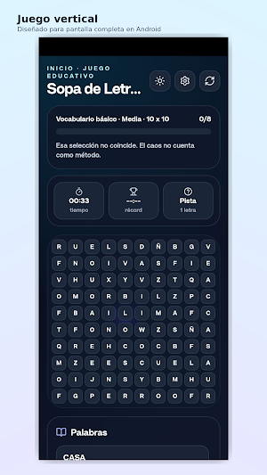 Sopa de Letras Screenshot 3