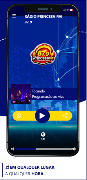 Rádio Princesa Fm 87.9 Screenshot 0