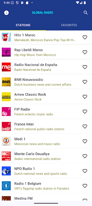 GLOBAL RADIO Screenshot 0