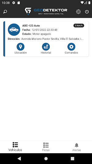 GEODETEKTOR GPS Screenshot 1