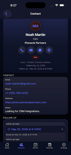 EvntIQ Screenshot 3