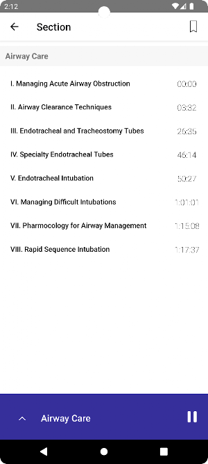 ACCS Audio Lectures Screenshot 1