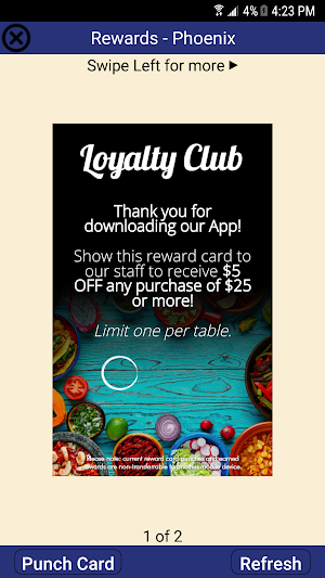 Blue Agave Mexican Cantina Screenshot 2