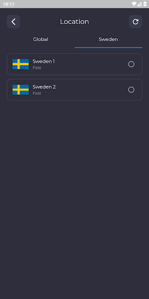 Sweden VPN - Fast and Safe VPN Screenshot 2