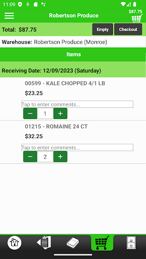 Robertson Produce Screenshot 3