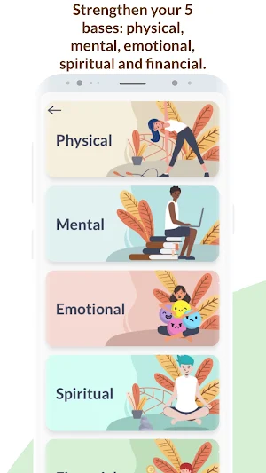 Self-care: create habits Screenshot 2