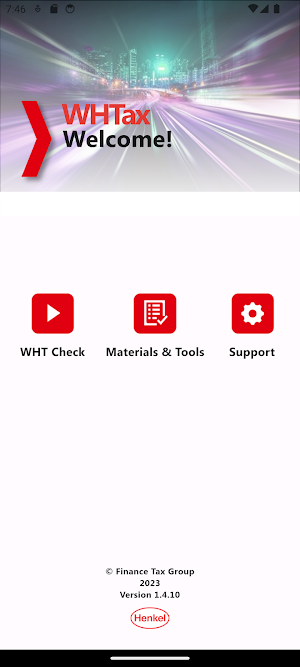 WHTax Screenshot 3