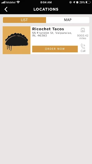 Ricochet Tacos Screenshot 1