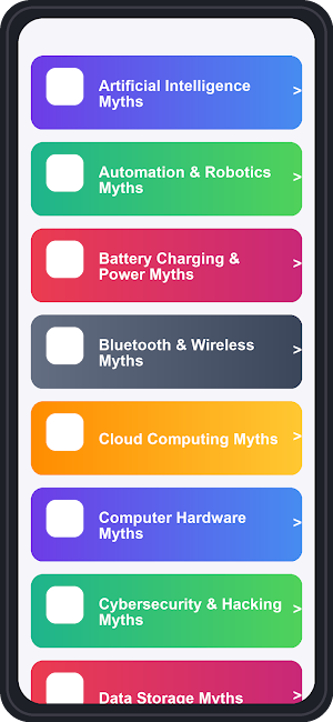 Tech Myths Trivia Quiz Screenshot 0