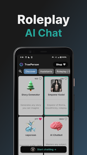 TruePerson: Spicy AI Chat Screenshot 0