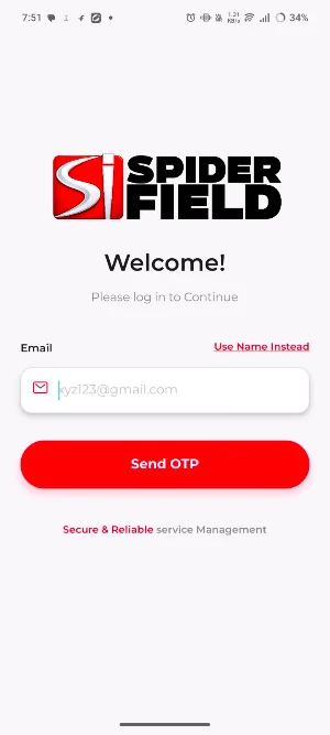 SpiderFIELD Technician Screenshot 0