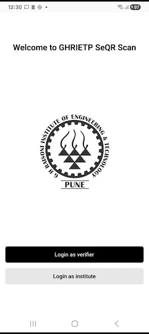 GHRIETP SeQR Scan Screenshot 0