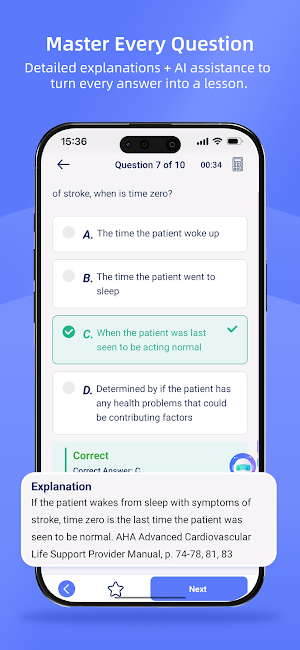 Proxima ACLS Prep Screenshot 2