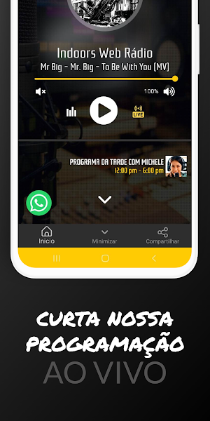 Indoors Web Rádio Screenshot 3