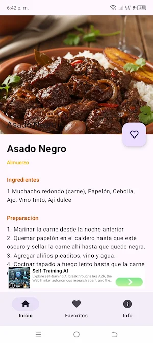 Sabor Venezolano Screenshot 2
