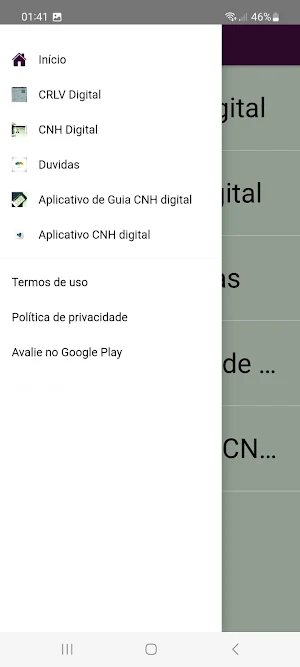 CRLV Digital guia Screenshot 1