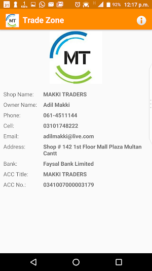 Makki Traders Screenshot 0