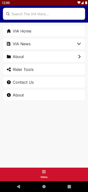 The VIA Voice by VIA Metro Screenshot 1
