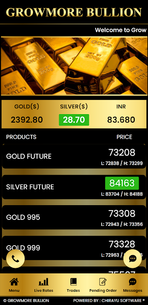 Growmore Bullion Screenshot 0