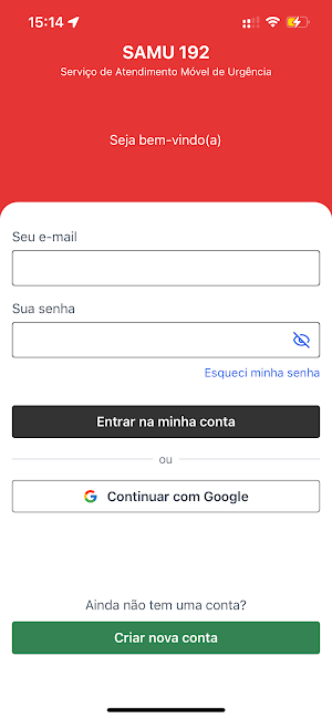 Samu App IPCOM Screenshot 1