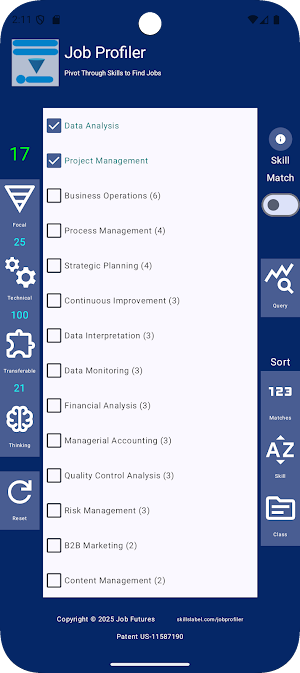Job Profiler Screenshot 0