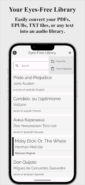 Run & Read: Listen on the Go Screenshot 1