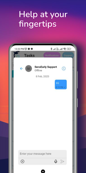 SensEarly ORCA Screenshot 2