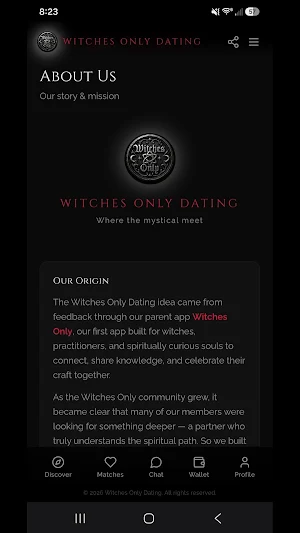 Witches Only Dating Screenshot 3