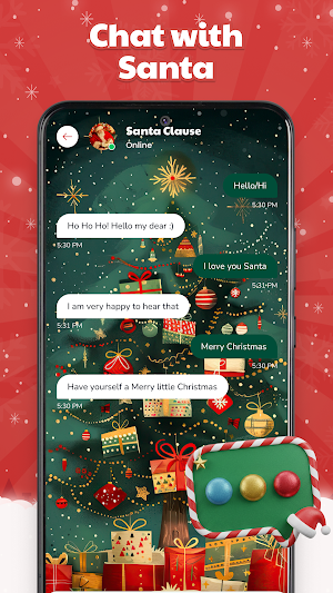 Prank Call: Fake Santa Calling Screenshot 1