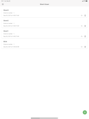 Sheet Viewer Screenshot 3