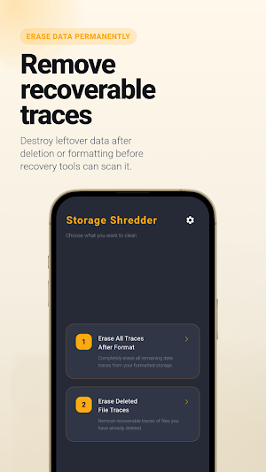 StorageShredder - Secure Erase Screenshot 1