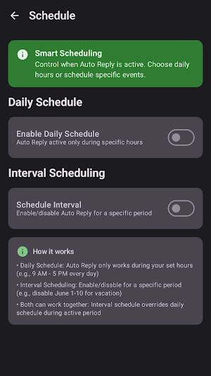 AutoReply Mate – Auto Reply Screenshot 3